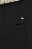 Штани Tommy Hilfiger жіночі колір чорний пряме висока посадка (3338699) Штани Tommy Hilfiger жіночі колір чорний пряме висока посадка (3338699)