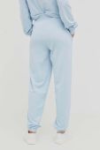Штани лаунж HUGO однотонні колір блакитний (3381768) Штани лаунж HUGO однотонні колір блакитний (3381768)