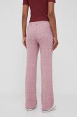 Штани Pepe Jeans жіночі колір рожевий меланж Штани Pepe Jeans жіночі колір рожевий меланж