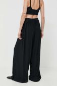 Штани Max Mara Leisure жіночі колір чорний широке висока посадка (3404534) Штани Max Mara Leisure жіночі колір чорний широке висока посадка (3404534)