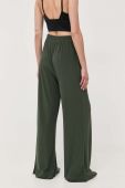 Штани Max Mara Leisure жіночі колір зелений широке висока посадка Штани Max Mara Leisure жіночі колір зелений широке висока посадка