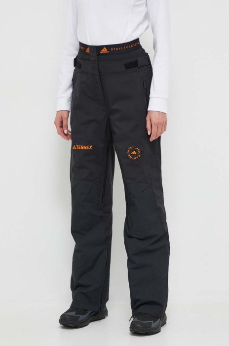 Штани outdoor adidas by Stella McCartney x TERREX True Nature колір чорний Штани outdoor adidas by Stella McCartney x TERREX True Nature колір чорний
