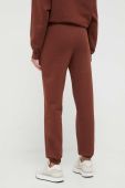 Спортивні штани Fila колір коричневий з аплікацією Спортивні штани Fila колір коричневий з аплікацією