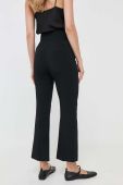 Штани Red Valentino жіночі колір чорний пряме висока посадка (3454840) Штани Red Valentino жіночі колір чорний пряме висока посадка (3454840)