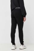 Спортивні штани Armani Exchange колір чорний з принтом (3467489)