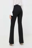 Штани Liu Jo жіночі колір чорний кльош висока посадка (3512475) Штани Liu Jo жіночі колір чорний кльош висока посадка (3512475)
