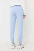 Спортивні штани Liu Jo однотонні колір блакитний Спортивні штани Liu Jo однотонні колір блакитний