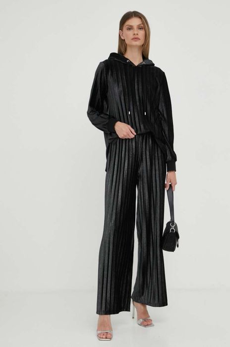 Спортивні штани Liu Jo колір чорний однотонні (3394889) Спортивні штани Liu Jo колір чорний однотонні (3394889)