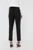 Штани Liu Jo жіночі колір чорний пряме висока посадка (3463310)