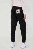 Спортивні штани Liu Jo колір чорний однотонні (3681360) Спортивні штани Liu Jo колір чорний однотонні (3681360)