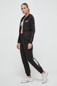 Спортивні штани Puma ESS+ колір чорний з принтом Спортивні штани Puma ESS+ колір чорний з принтом
