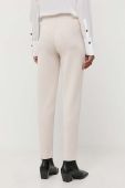 Штани Twinset жіночі колір бежевий пряме висока посадка (3529180) Штани Twinset жіночі колір бежевий пряме висока посадка (3529180)