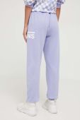Спортивні штани Vans колір фіолетовий з принтом Спортивні штани Vans колір фіолетовий з принтом