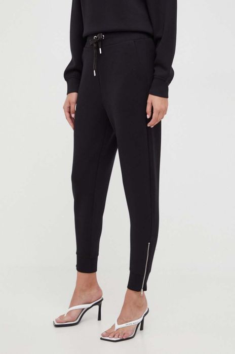 Спортивні штани Guess колір чорний однотонні (3614712) Спортивні штани Guess колір чорний однотонні (3614712)