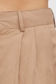 Штани Alohas Valentina жіночі колір бежевий прямі висока посадка Штани Alohas Valentina жіночі колір бежевий прямі висока посадка