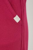 Бавовняні спортивні штани United Colors of Benetton колір рожевий однотонні