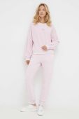 Штани лаунж United Colors of Benetton колір рожевий однотонні (3542241) Штани лаунж United Colors of Benetton колір рожевий однотонні (3542241)