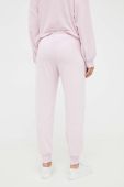 Штани лаунж United Colors of Benetton колір рожевий однотонні (3542241) Штани лаунж United Colors of Benetton колір рожевий однотонні (3542241)