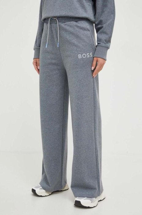 Спортивні штани Boss Orange BOSS ORANGE колір сірий візерунок Спортивні штани Boss Orange BOSS ORANGE колір сірий візерунок
