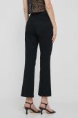 Штани Sisley жіночі колір чорний пряме висока посадка (3555069) Штани Sisley жіночі колір чорний пряме висока посадка (3555069)