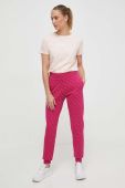 Спортивні штани Guess колір рожевий візерунок (3542248)