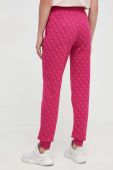 Спортивні штани Guess колір рожевий візерунок (3542248)