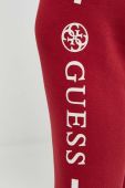 Спортивні штани Guess колір червоний з аплікацією Спортивні штани Guess колір червоний з аплікацією