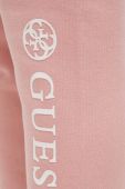 Спортивні штани Guess колір рожевий з аплікацією (3588756) Спортивні штани Guess колір рожевий з аплікацією (3588756)