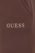 Спортивні штани Guess колір коричневий з аплікацією (3586137) Спортивні штани Guess колір коричневий з аплікацією (3586137)