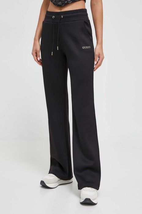 Спортивні штани Guess колір чорний з аплікацією (3586147) Спортивні штани Guess колір чорний з аплікацією (3586147)