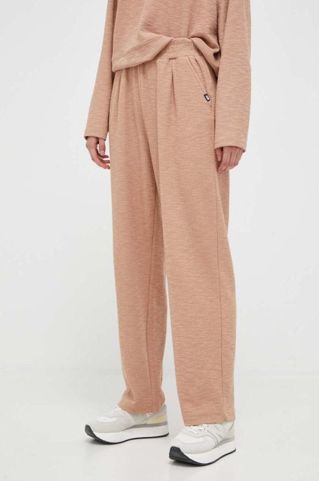 Спортивні штани Dkny колір коричневий однотонні (3410105) Спортивні штани Dkny колір коричневий однотонні (3410105)