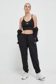 Спортивні штани Reebok колір чорний однотонні (3555116)