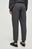 Штани лаунж Tommy Hilfiger колір сірий однотонні Штани лаунж Tommy Hilfiger колір сірий однотонні