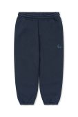 Дитячі спортивні штани Konges Sl?jd колір синій візерунок