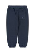 Дитячі спортивні штани Konges Sl?jd колір синій візерунок