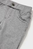 Штани для немовлят Mayoral колір сірий однотонні (3443049) Штани для немовлят Mayoral колір сірий однотонні (3443049)