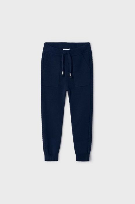 Дитячі спортивні штани Mayoral колір синій однотонні (3443182) Дитячі спортивні штани Mayoral колір синій однотонні (3443182)