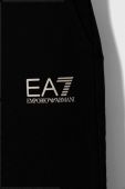 Дитячі спортивні штани EA7 Emporio Armani колір чорний з принтом (3373172) Дитячі спортивні штани EA7 Emporio Armani колір чорний з принтом (3373172)