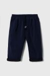 Штани для немовлят United Colors of Benetton колір синій однотонні (3391410) Штани для немовлят United Colors of Benetton колір синій однотонні (3391410)