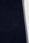Дитячі спортивні штани United Colors of Benetton колір синій однотонні (3394911) Дитячі спортивні штани United Colors of Benetton колір синій однотонні (3394911)