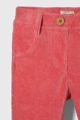 Штани United Colors of Benetton колір рожевий однотонні (3474573) Штани United Colors of Benetton колір рожевий однотонні (3474573)