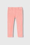Дитячі штани United Colors of Benetton колір рожевий однотонні (3474581) Дитячі штани United Colors of Benetton колір рожевий однотонні (3474581)