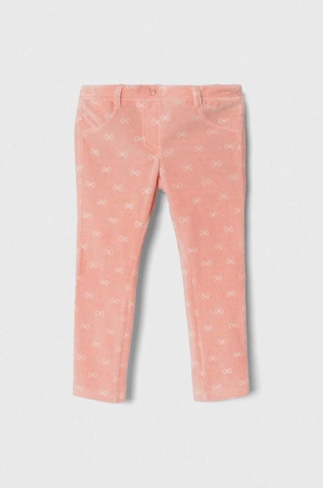 Дитячі штани United Colors of Benetton колір рожевий візерунок (3497508) Дитячі штани United Colors of Benetton колір рожевий візерунок (3497508)