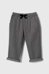 Дитячі штани United Colors of Benetton колір чорний візерунок (3416273) Дитячі штани United Colors of Benetton колір чорний візерунок (3416273)