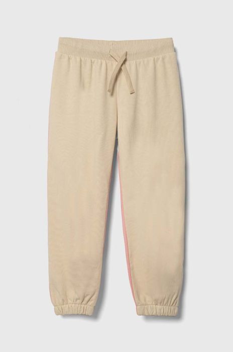 Дитячі спортивні штани United Colors of Benetton колір бежевий візерунок (3547535) Дитячі спортивні штани United Colors of Benetton колір бежевий візерунок (3547535)