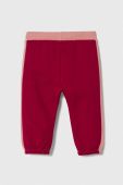 Дитячі спортивні штани United Colors of Benetton колір рожевий візерунок (3515946)