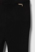 Дитячі штани Guess колір чорний однотонні (3591824) Дитячі штани Guess колір чорний однотонні (3591824)