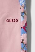 Дитячі бавовняні штани Guess колір рожевий візерунок (3606164) Дитячі бавовняні штани Guess колір рожевий візерунок (3606164)