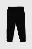 Дитячі спортивні штани Pinko Up колір чорний з принтом Дитячі спортивні штани Pinko Up колір чорний з принтом