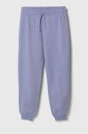 Дитячі спортивні штани United Colors of Benetton колір фіолетовий однотонні (3630209) Дитячі спортивні штани United Colors of Benetton колір фіолетовий однотонні (3630209)